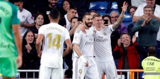 Real Madrid se encarrila con goleada ante Leganés