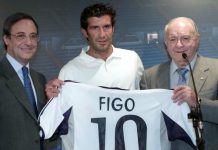 Luis Figo rememoró  su época como Galáctico en el Real Madrid