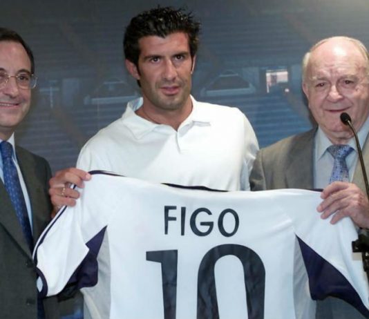 Luis Figo rememoró  su época como Galáctico en el Real Madrid